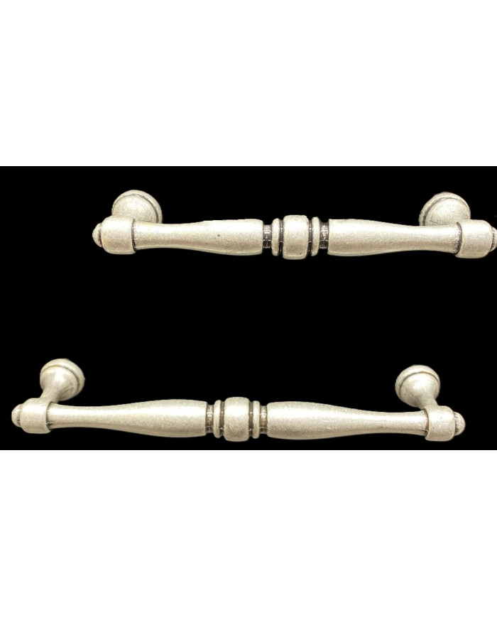 MANIGLIA SERIE 619 INTERASSE 96 ARGENTO VECCHIO