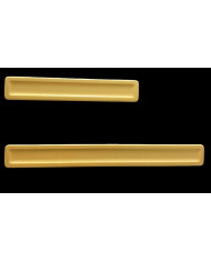 MANIGLIA SERIE 770 INTERASSE 160 OTTONE SATINATO
