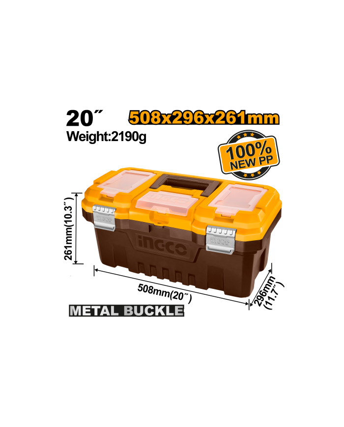 CASSETTA PORTATTREZZI 20 POLLICI