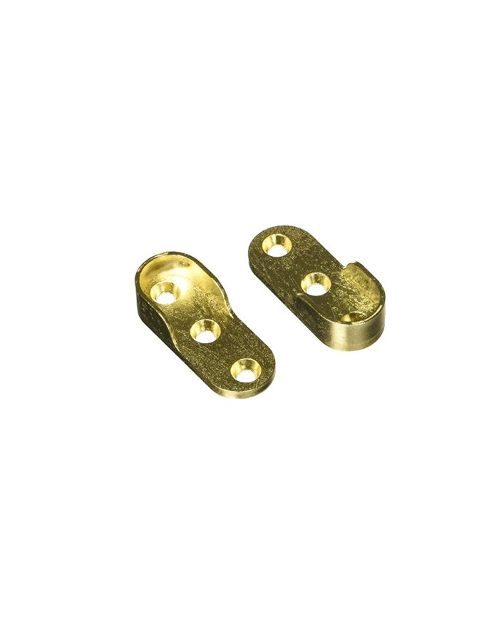 REGGITUBO OVALE ORO 15X22 FISSAGGIO A TRE FORI