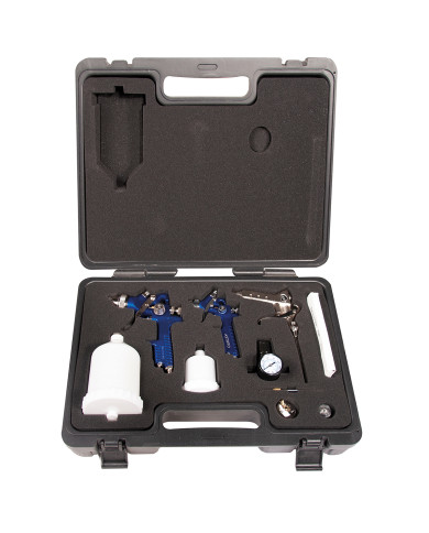 KIT AEROGRAFO SUPUPERIORE UGELLO D.1.7 E D.1 MM