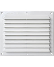 GRIGLIA CON RETE  ABS 175X146 BIANCO