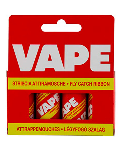 INSETTICIDA ADESIVO MOSCHE A STRISCE CF.4 PZ