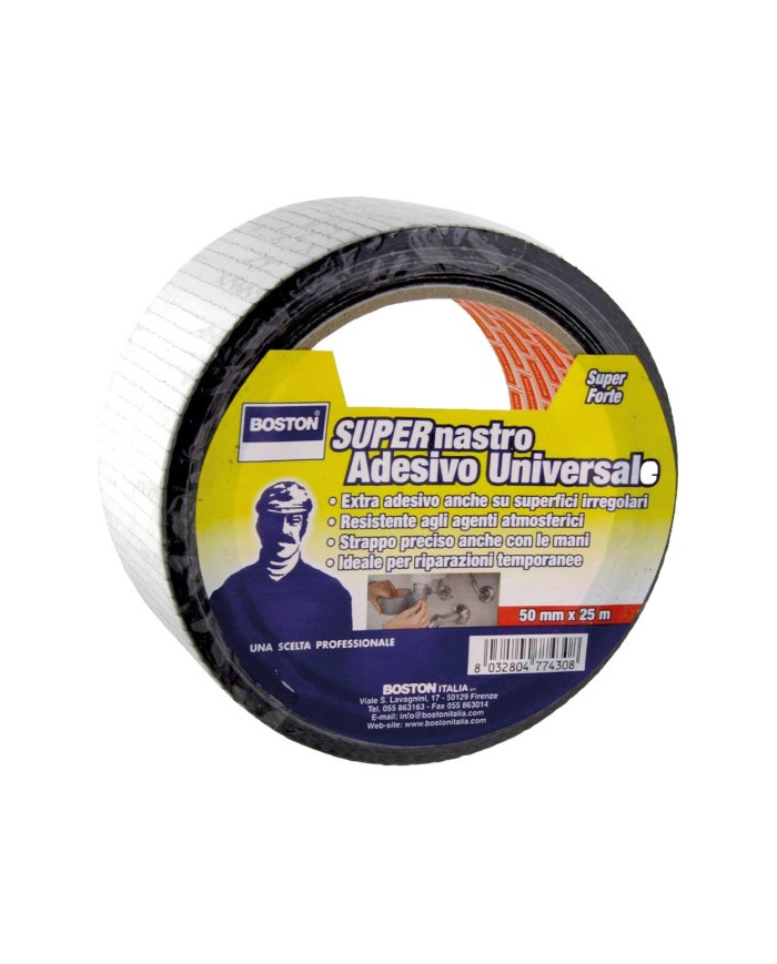 NASTRO AMERICANO TELATO 48X25 MT ARGENTO