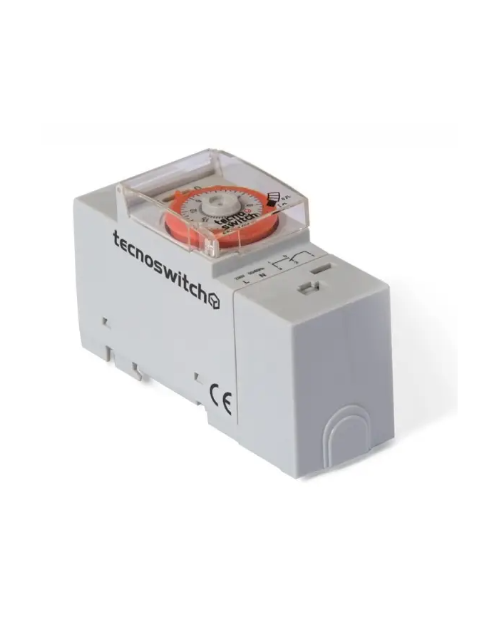 INTERRUTTORE ORARIO GIORNALIERO 2M DIN R 100H