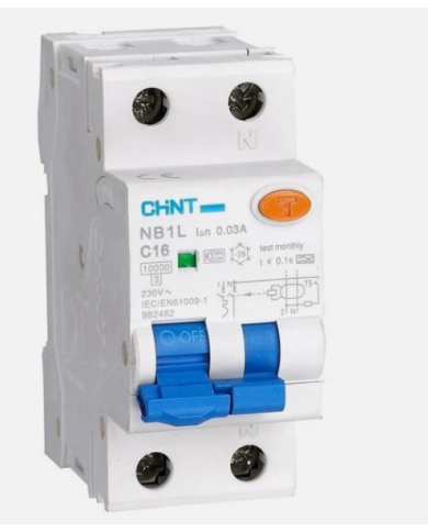 INTERRUTTORE MAGNETOTERM DIFFERENZ 1P+N 20A 30M