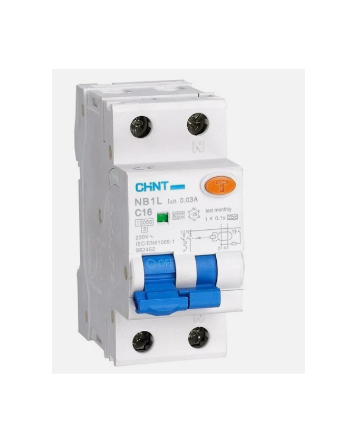 INTERRUTTORE MAGNETOTERM DIFFERENZ 1P+N 25A 30M