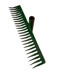 RASTRELLO DENTI STRETTI ARTIGIANALE D24