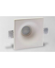 FARETTO IN GESSO AD INCASSO PER CARTONGES 135X135