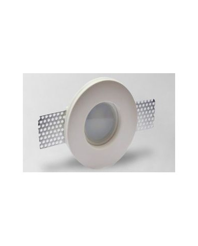 FARETTO IN GESSO AD INCASSO PER CARTONGES D.95MM