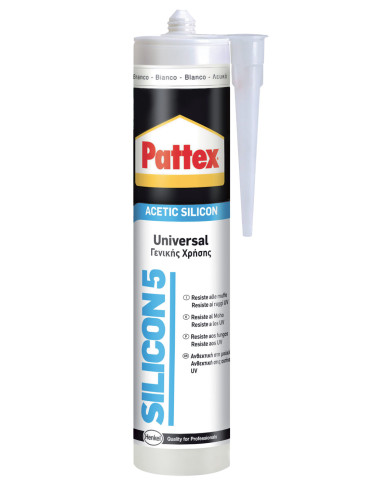PATTEX PRO SILICON5 BIANCO 280ML