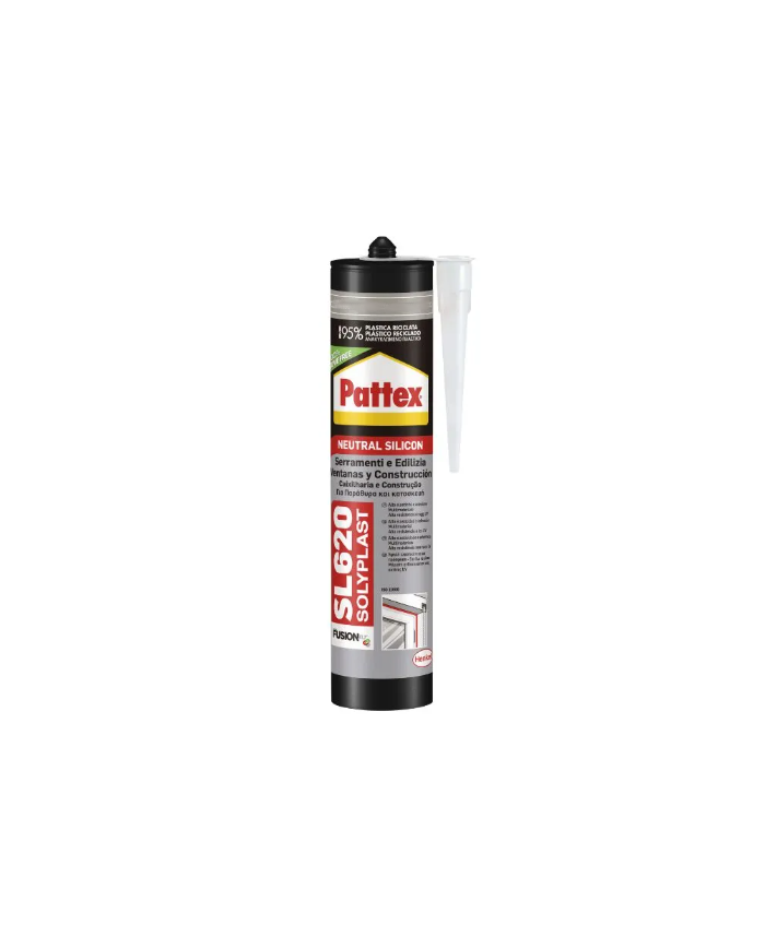 SILICONE FUSION SL620 NERO RAL 9004 300ML