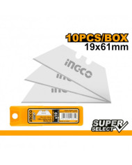 SET  10 LAME TRAPEZIO PER COLTELLINO HUK6236