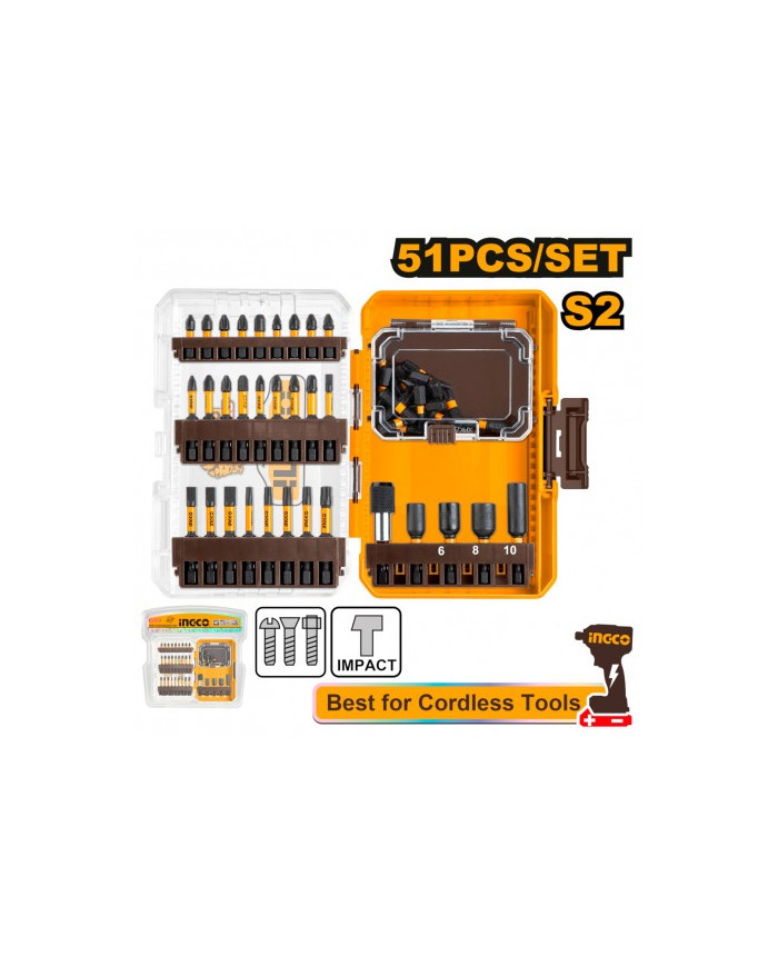 SET 51 PZ BIT MAGNETICI IMPACT