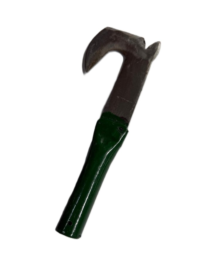 RONCOLINA IN ACCIAIO ARTIGIANALE VERDE