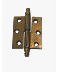 CERNIERE RIGATE PIANE OTTONE BRONZATO DX 50X40