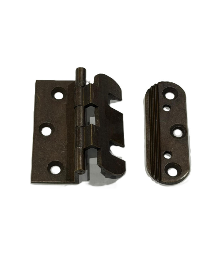 CERNIERE C/PREMONTAGGIO ZANCATA  BRONZATA 50X40