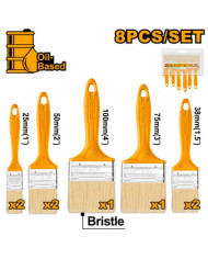 SET 8 PENNELLI SETOLA BIONDA