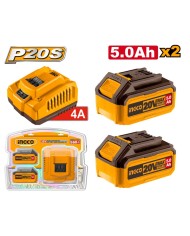 KIT 2 BATTERIA 5AH + CARICABATTERIE