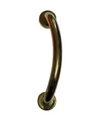 MANIGLIONE ARNO IN TITANIO CON ROSETTA