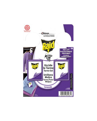 RAID TERME GEL LAVANDA 2PZ
