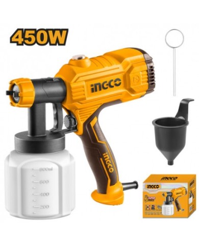 AEROGRAFO ELETTRICO 450W C/ACCES