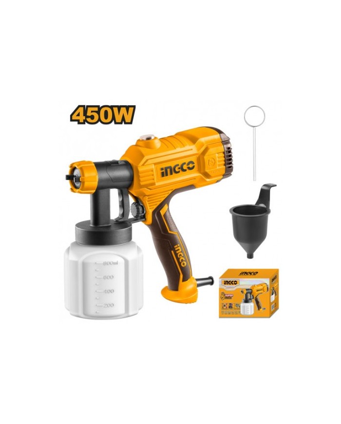AEROGRAFO ELETTRICO 450W C/ACCES