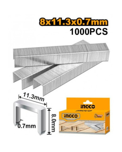 PUNTI DA 8MM 1000PZ PER HSG1403/14018