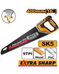 SEGACCIO A MANO 400MM PER LEGNO E PVC