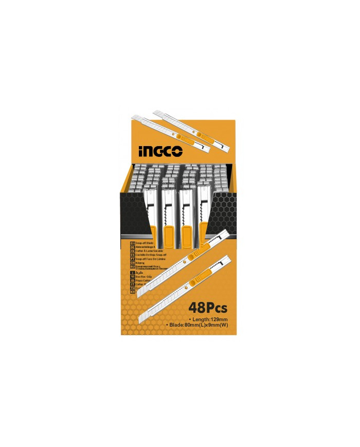 CUTTER CON LAMA ALLUMINIO 9X80 MM