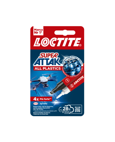 SUPER ATTAK ALL PLASTICS 2GR+4ML