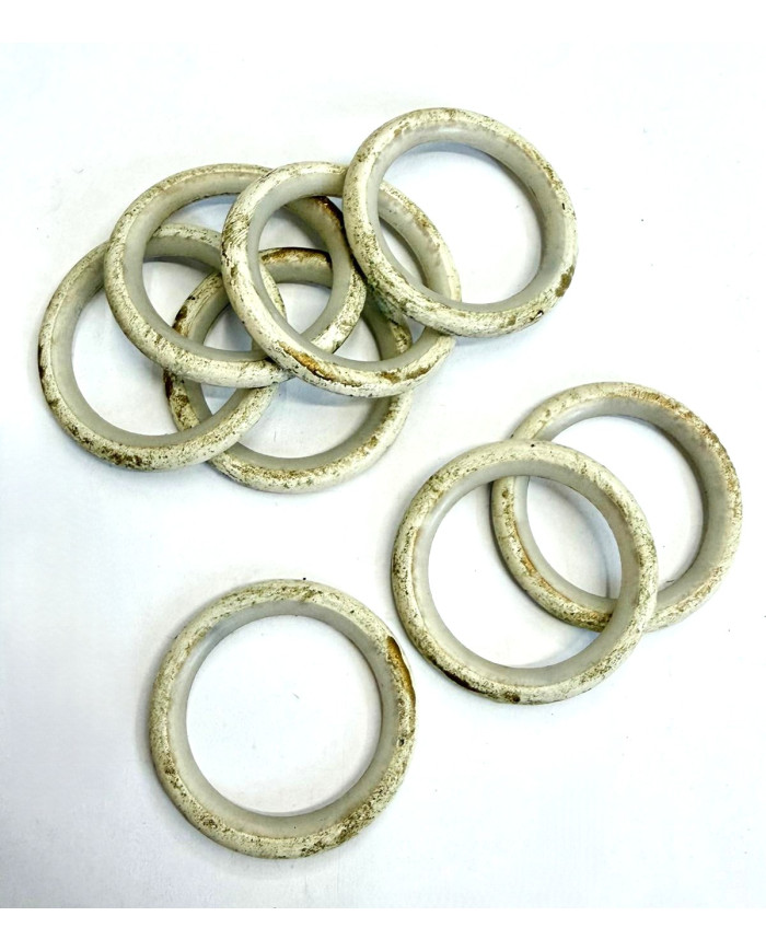 ANELLO AVORIO CON ANIMA IN NYLON