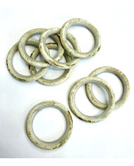 ANELLO AVORIO CON ANIMA IN NYLON