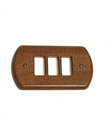 COPRINTER.LEGNO NOCE 3 FORI RETTANGOLARE