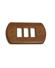 COPRINTER.LEGNO NOCE 3 FORI RETTANGOLARE