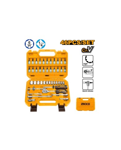 SET VALIGETTA  42 PZ BUSSOLOTTI DA 1/4+4 CHIAVI