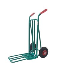 CARRELLO PORTASACCHI 50X51X117CM  150KG C/RIBALTA
