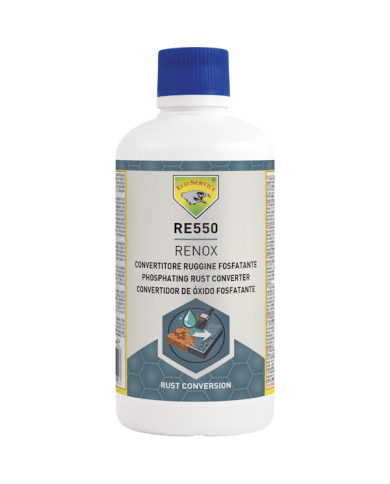 RENOX RE550 500ML CONVERTI RUGGINE FOSFATANTE