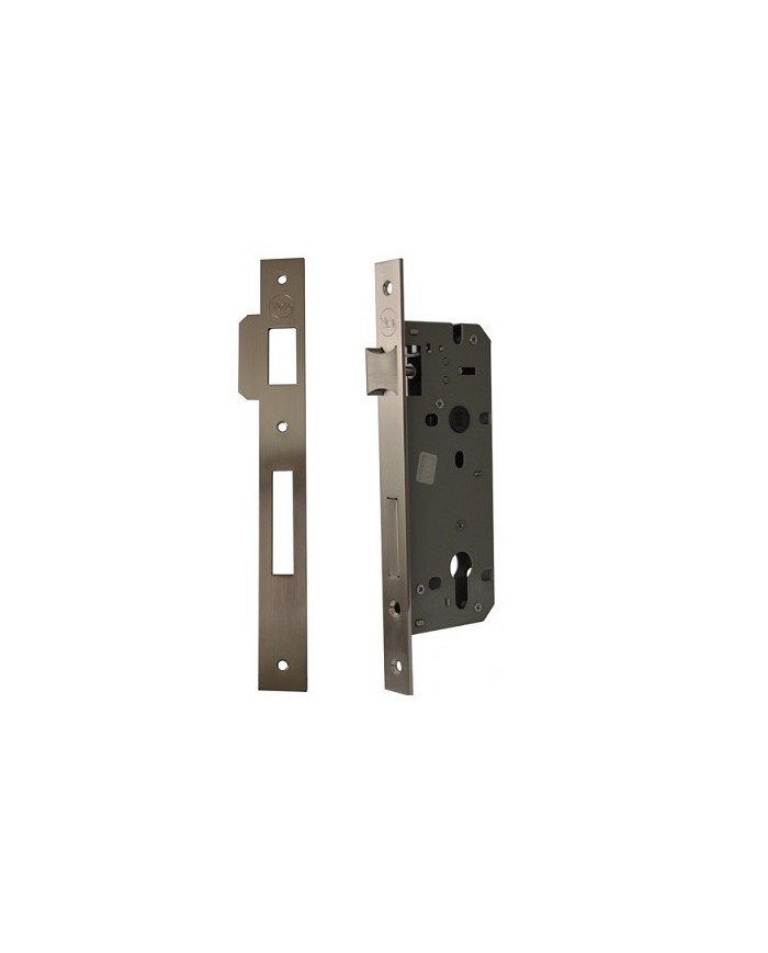 SERRATURA INFILARE YALE MM.40 CROMO SATINATO