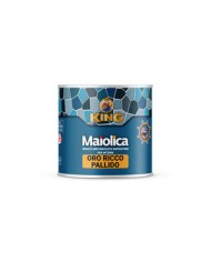 SMALTO MAIOLICA ORO RICCO PALLIDO 100G