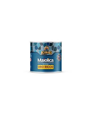SMALTO MAIOLICA ORO RICCO  100G