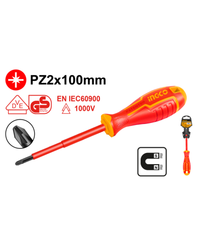 CACCIAVITE ISOLATO PZ2X100MM