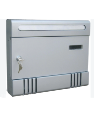 CASSETTA POSTALE CONDOMI MAXISTEEL SILVER