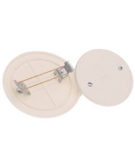 COPERCHIO A VITE P/CASSETTA INCASSO D.60