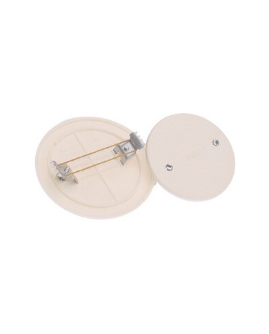 COPERCHIO A VITE P/CASSETTA INCASSO D.80