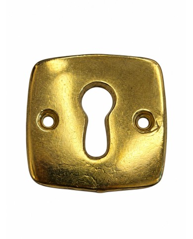 BOCCHETTA QUADRATA OTTONE LUCIDO