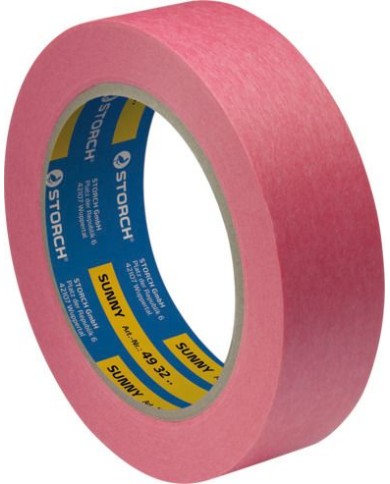 NASTRO CARTA UV+ ROSSO 25X50M