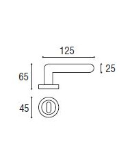 DAFNE OTTONE GRAFFIATO C/ROSETTA