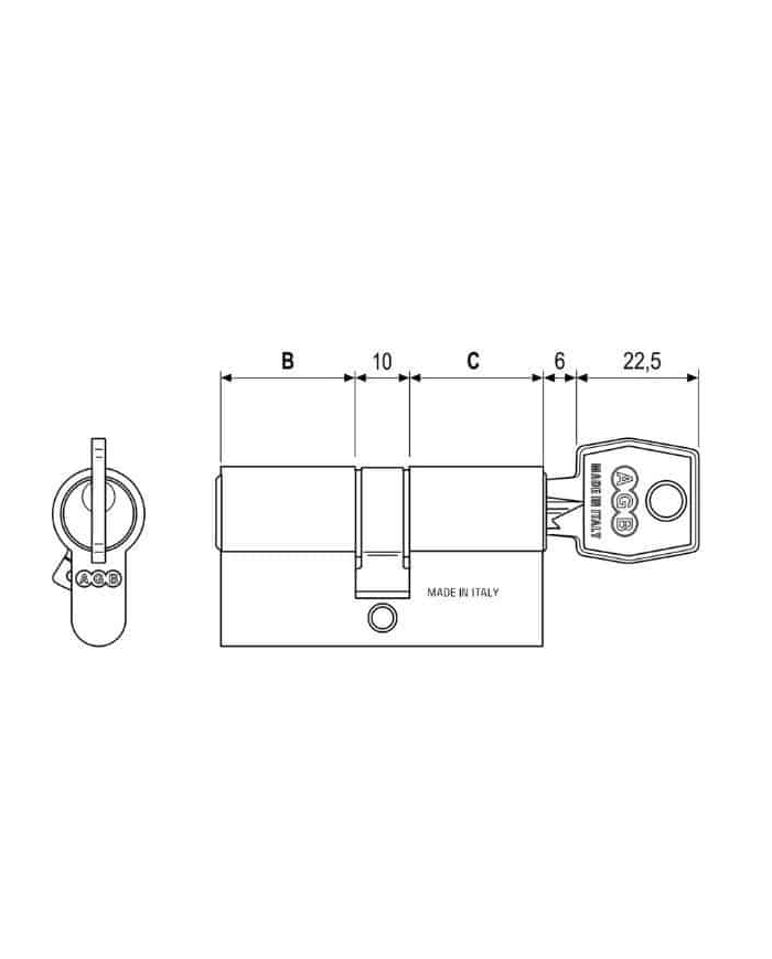 CILINDRO ANTISTRAPPO MM.75 (25-10-40)