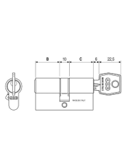 CILINDRO ANTISTRAPPO MM.75 (25-10-40)